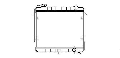 Radiator Cherokee 252842 Mt 84- JEEP CHEROKEE (XJ)  198