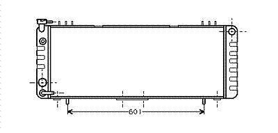 Radiator Cherokee 4.0 At 90- JEEP CHEROKEE (XJ)  1984.10-