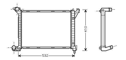 RADIATOR DIESEL -Cooper S 1.4 TDi