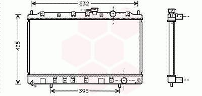 RADIATOR SPACE WAGON2 2.0i MT 93- MITSUBISHI SPACE WAGON (N3