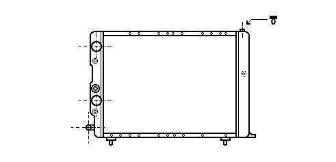 Radiator Tor Lancia Delta Integral