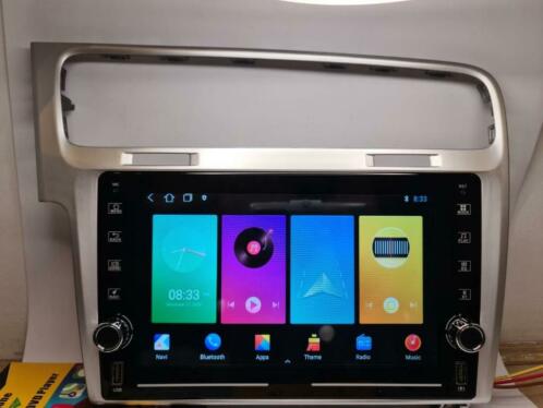 Radio Android 10 Wifi Navigatie BT Geschikt Voor VW Golf 7
