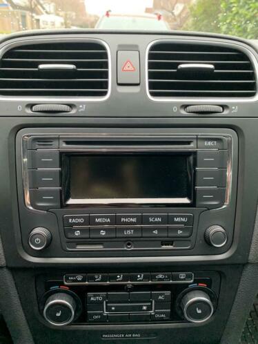 Radio met bluetooth voor Volkswagen Golf 6