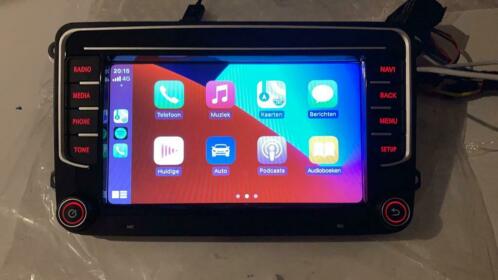 Radio navi carplay Android auto dab golf Polo caddy eos