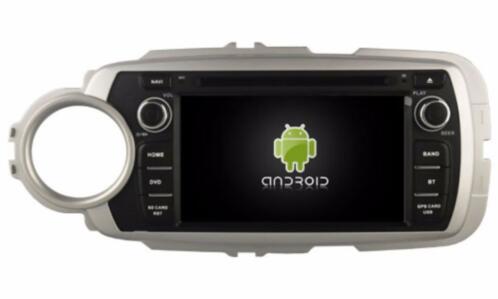 Radio navigatie toyota yaris dvd carkit android 8.1 dab usb