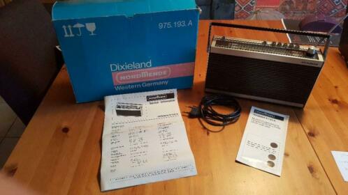 Radio uit 19741975, werkt goed, compleet. Dixieland 5