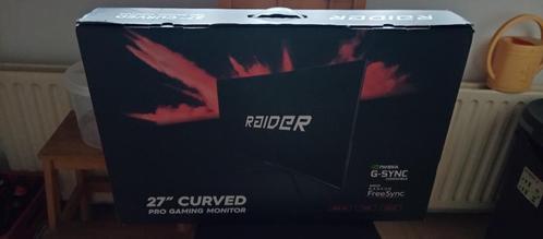 RAIDER Pro Gaming Monitor - FreeSyncG-Sync - 165Hz - Curved