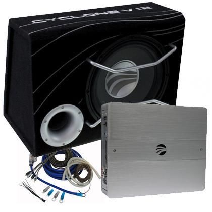 RAINBOW CAR AUDIO BEAT 1 subwoofer set 1200 watt monoblock