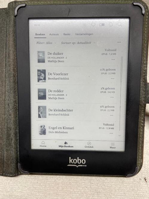 Rakuten Kobo e-reader GLO met hoestouchscreen