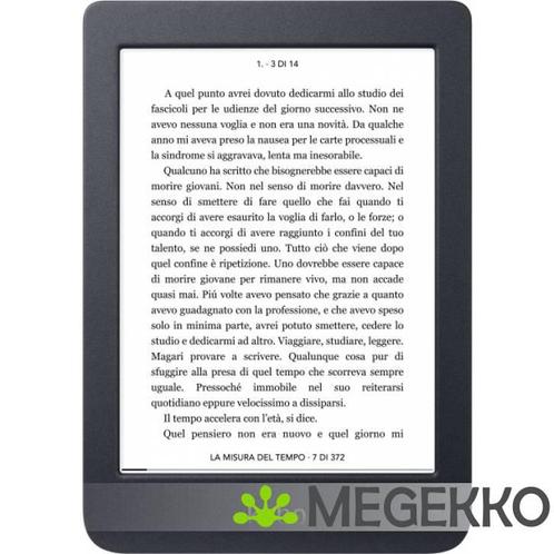 Rakuten Kobo Nia e-book reader Touchscreen 8 GB Wi-Fi Zwart