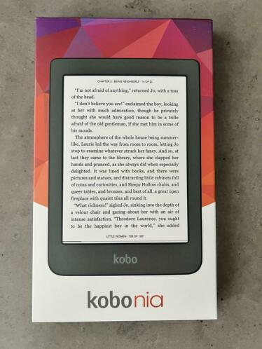 Rakuten Kobonia e-reader incl. Hoes - NIEUW