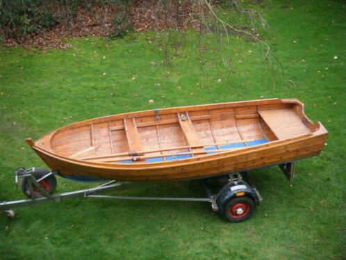 Keelholte Jeugd ik heb honger RANA Noorse fjordenboot, overnaadse houten roeiboot, jol, - Advertentie  1163635