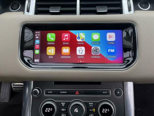 Range rover sport navigatie scherm android evoque carplay xe