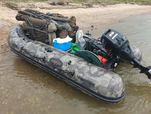 Raptor Boats X-wide dark camouflage 300cm