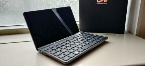 RARE GPD Pocket 2 Amber Black Celeron Edition W10 laptop
