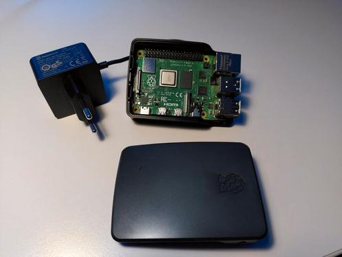 Raspberry pi 4 B 2GB ram, voeding, 16GB card PRIJS VERLAAGD