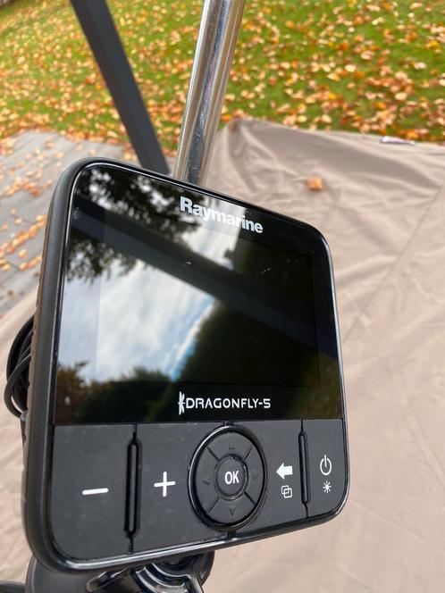 Raymarine dragon fly 5 pro fishfinder dieptemeter transducer