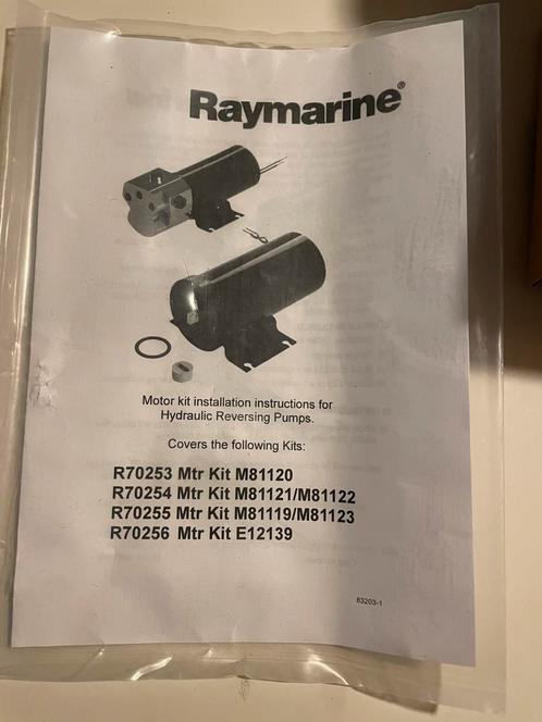 Raymarine hydraulische pomp