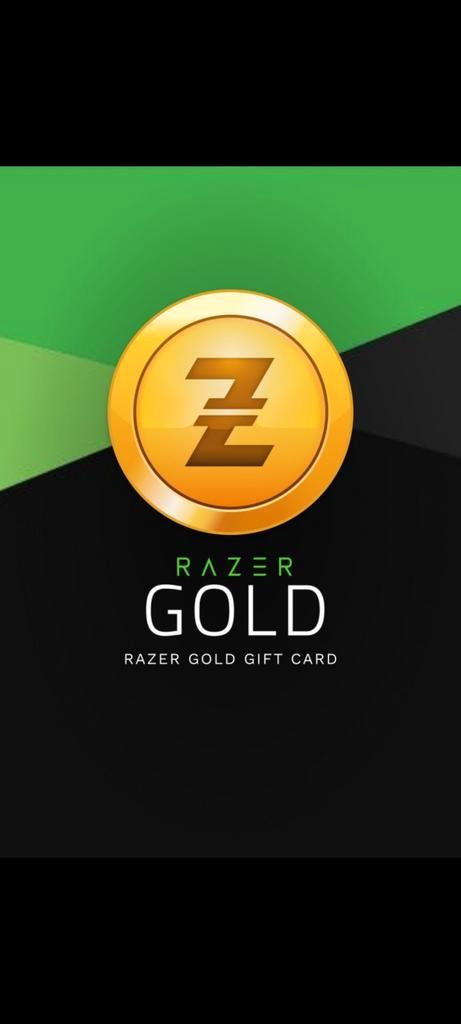 Razer Gold Gift Cards USD  GLOBAL(5, 10, 20,25, 50)