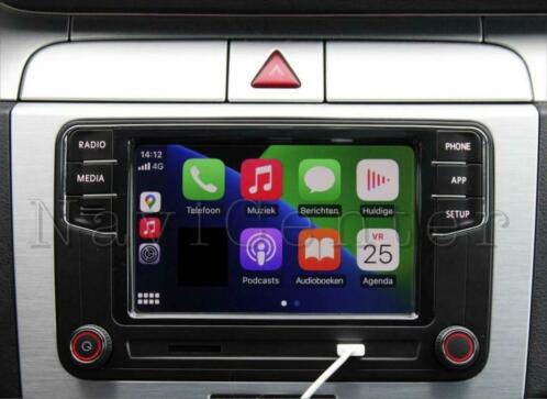 rcd 360 pro apple CarPlay nwste model koppelt nwste iphone 