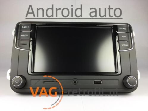 RCD330  Android auto  Apple carplay  Rood thema  mobie
