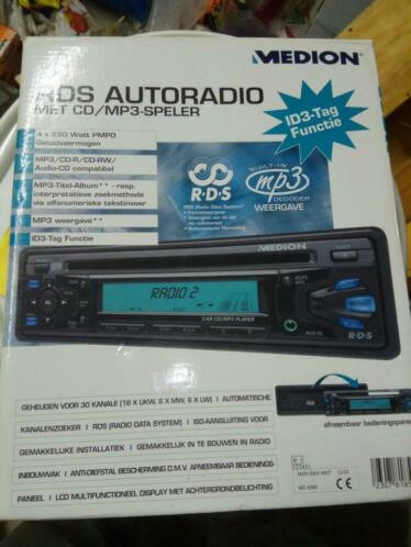 RDS auto radio cdplayer
