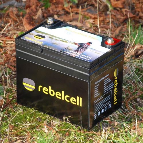 Rebelcell de lithium accu voor de hengelsporter