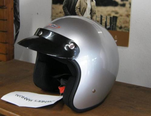 Red Bike RB710 Jethelm in Zilver