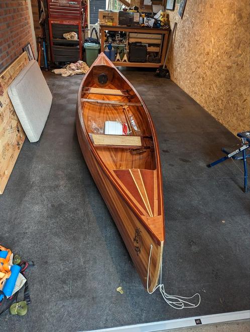 Red cedar Canadese kano, draagvermogen 250kg