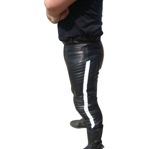 REFLECTIE LEREN MOTORBROEKENgt Hoogwaardige Topkwaliteit