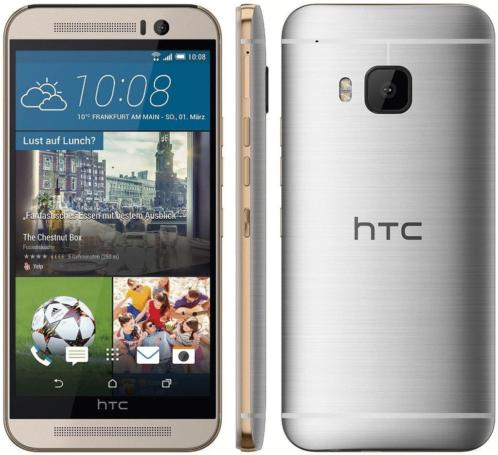Refurbished HTC One M9 16GB Prime Camera Edition goud op