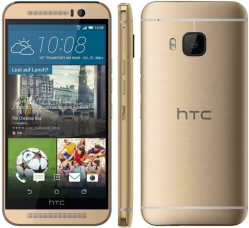 Refurbished HTC One M9 32GB goud op goud