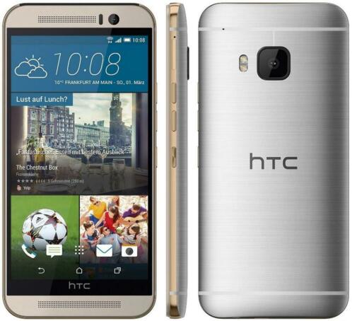 Refurbished HTC One M9 32GB goud op zilver