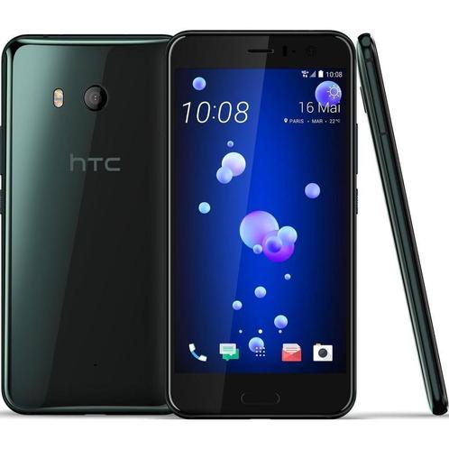 Refurbished  HTC U11 64GB - Zwart - Simlockvrij - Dual-SIM