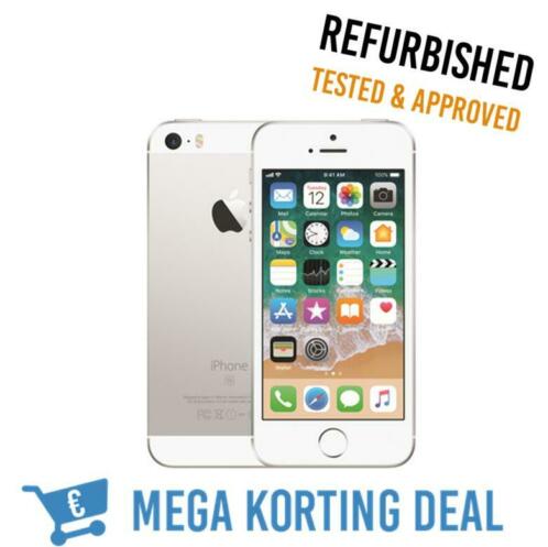 Refurbished iPhone SE  16GB  Silver  Mega Korting Deal