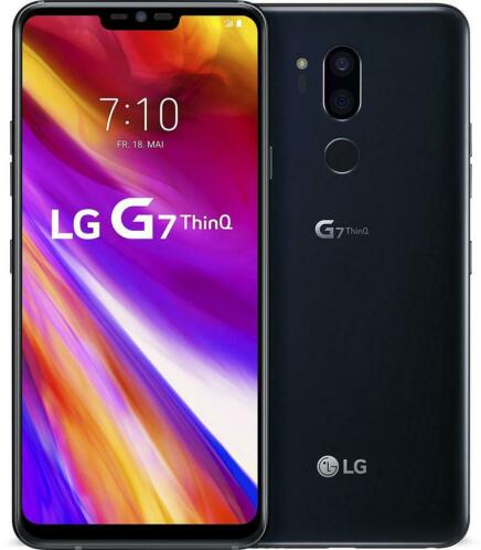 Refurbished LG LMG710 G7 ThinQ 64GB new zwart