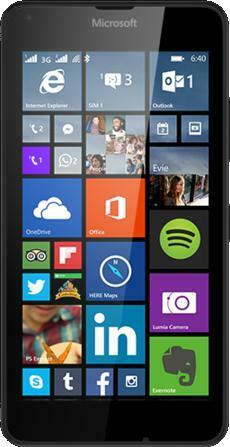 Refurbished Microsoft Lumia 640 Dual SIM 8GB zwart