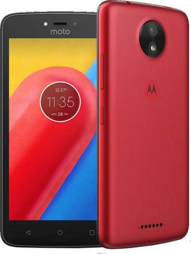 Refurbished Motorola Moto C Plus Dual SIM 16GB rood