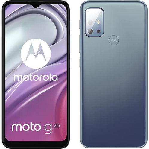 Refurbished  Motorola Moto G20 64GB - Blauw - Simlockvrij