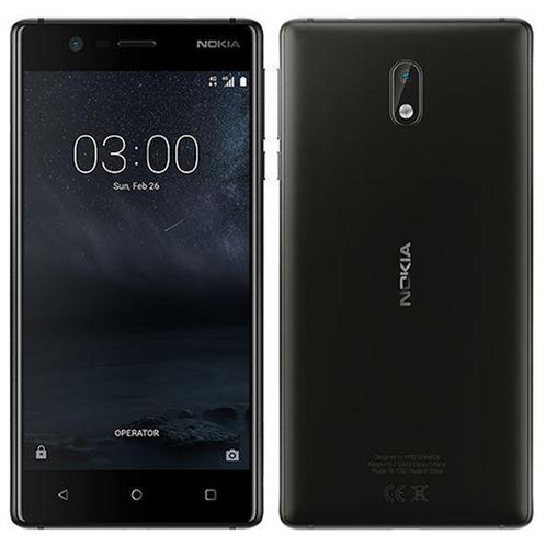 Refurbished  Nokia 3 16GB - Zwart - Simlockvrij - Dual-SIM