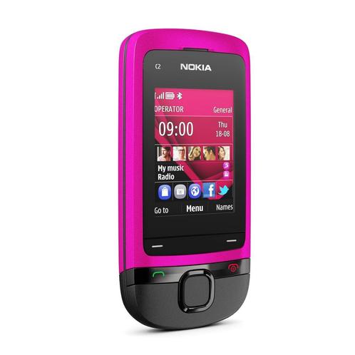 Refurbished  Nokia C2-05 - Roze- Simlockvrij