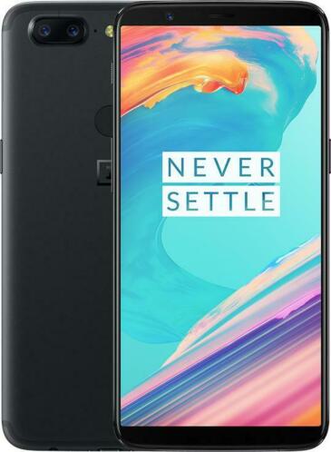 Refurbished OnePlus 5T 128GB zwart