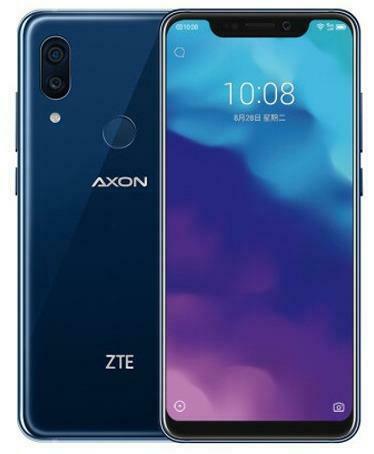 Refurbished ZTE Axon 9 Pro Dual SIM 128GB blauw