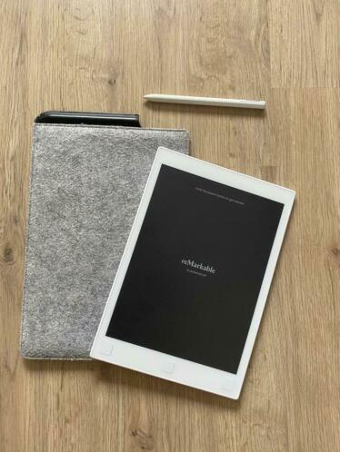 Remarkable Tablet 1 met folio, originele verpakking en bon