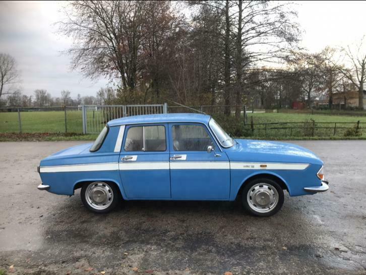 Renault 10 1.1 Major 1968 Blauw