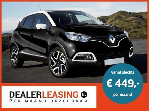 Renault Captur lease of shortlease vanaf 449,- maand