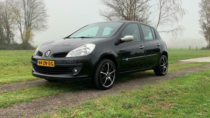 Renault Clio 1.2 16V 55KW 5-DRS E4 2008 Zwart