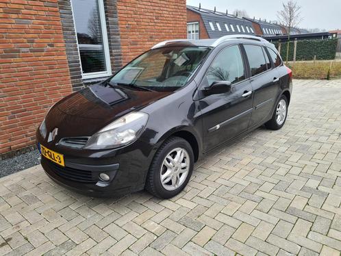 Renault Clio 1.2 TCE 100 Estate 2008 Zwart NIEUWE APK