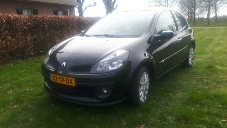 Renault Clio 1.4 16V excep 72KW 3-DRS E4 DECEMBER 2006 Zwart