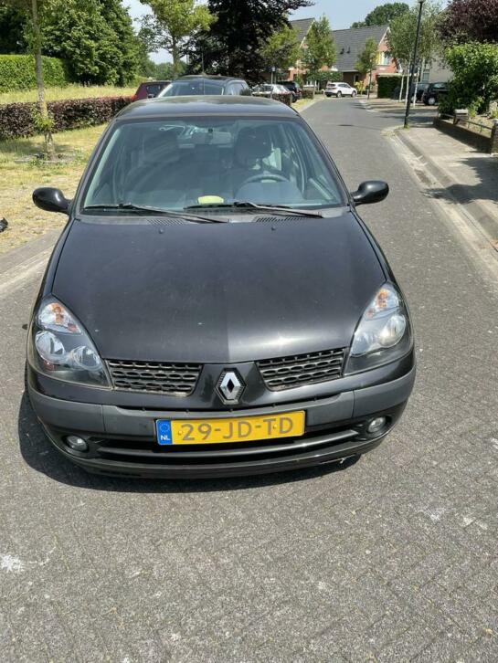 Renault Clio 1.4 16V Expr 5DR AUT 2005 2002 Zwart